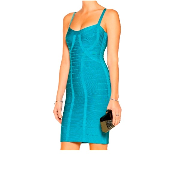 Herve Leger Bandage Dress with studs - Picture 1 of 5